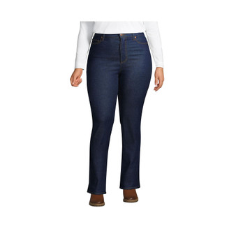 Women's Plus Size Recover High Rise Bootcut Blue Jeans