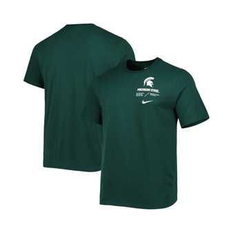Men's Green Michigan State Spartans Team Practice Performance T-shirt
