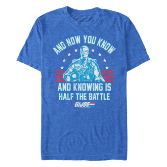 Men's G.I.Joe Knowing Is Half The Battle Short Sleeve T-Shirt