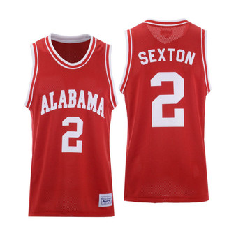 Men's Collin Sexton Alabama Crimson Tide Throwback Jersey