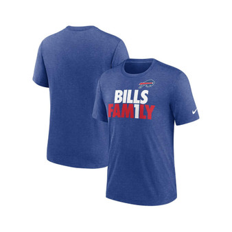 Men's Heathered Royal Buffalo Bills Local Tri-Blend T-shirt