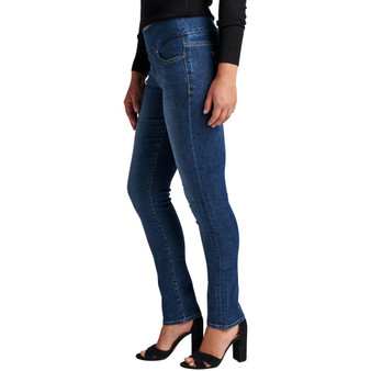 Jeans Women's Peri Mid Rise Straight Leg Pull-On Jeans