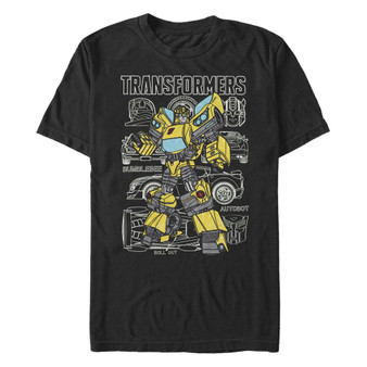 Men's Doodle Bee Short Sleeve Crew T-shirt
