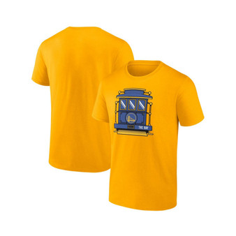 Men's Branded Gold Golden State Warriors Hometown Collection Street Car T-shirt