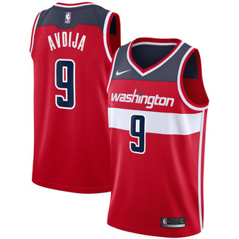 Men's Deni Avdija Red Washington Wizards 2020,21 Swingman Jersey - Icon Edition