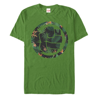 Men's Hulk Floral Short Sleeve Crew T-shirt