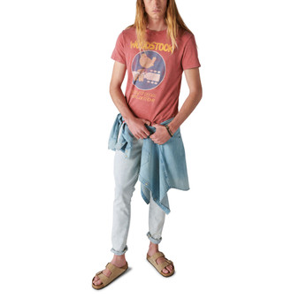 Men's Woodstock Poster Short Sleeves T-shirt