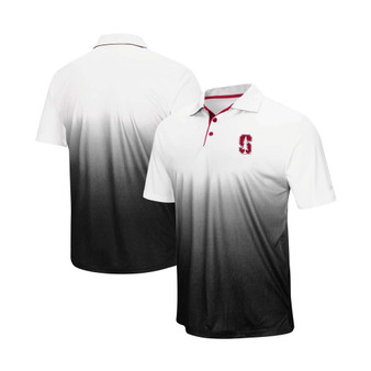 Men's Gray Stanford Cardinal Magic Team Logo Polo