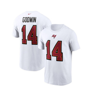 Men's Chris Godwin White Tampa Bay Buccaneers Player Name and Number T-shirt