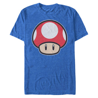 Nintendo Men's Super Mario Mushroom Short Sleeve T-Shirt