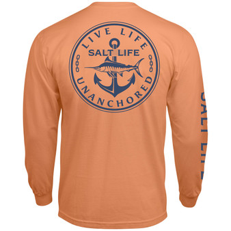 Salt Live Men's Live Life Unanchored Long-Sleeve T-Shirt