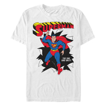 DC Men's Superman Running Pose Short Sleeve T-Shirt