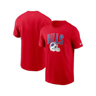 Men's Red Buffalo Bills Team Athletic T-shirt