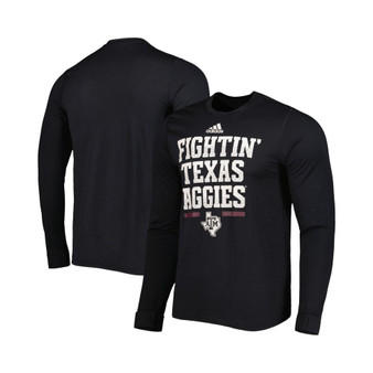 Men's Black Texas A&M Aggies Alternate Uniform AEROREADY Long Sleeve T-shirt