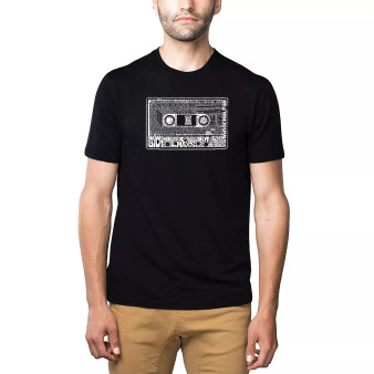 Men's Premium Word Art T-Shirt - The 80's