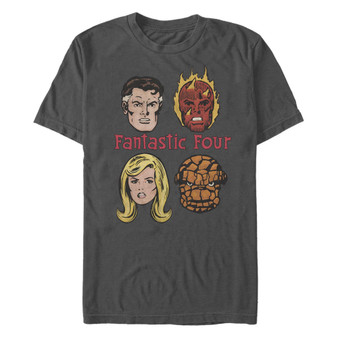 Men's Fantastic Four Short Sleeve Crew T-shirt