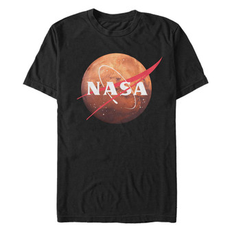 NASA Men's Mars Profile Swoosh Short T-Shirt