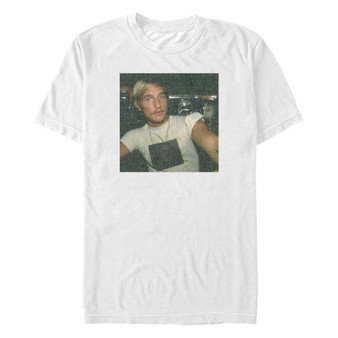 Dazed and Confused Men's David Wooderson Retro Photograph Short Sleeve T-Shirt