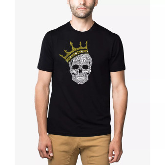 Men's Short Sleeves Premium Blend Word Art T-shirt