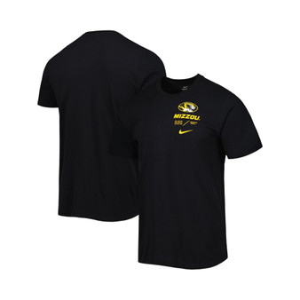 Men's Black Missouri Tigers Team Practice Performance T-shirt