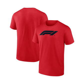 Men's Red Formula 1 Secondary Logo T-shirt