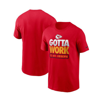 Men's Red Kansas City Chiefs 2021 NFL Training Camp Gotta Work T-shirt