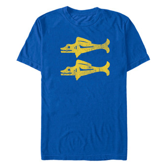 Men's Nickelodeon Legends of the Hidden Temple Double Barracuda Short Sleeve T-Shirt