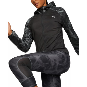 Women's Run AOP Favorite Woven Jacket