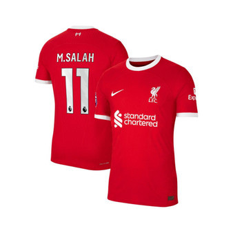 Men's Mohamed Salah Red Liverpool 2023/24 Home Authentic Player Jersey