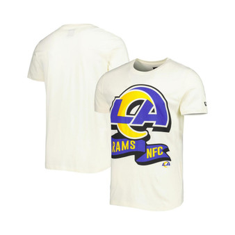 Men's Cream Los Angeles Rams Sideline Chrome T-shirt