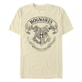 Men's Hogwarts Crest Short Sleeve Crew T-shirt