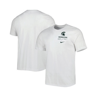Men's White Michigan State Spartans Team Practice Performance T-shirt
