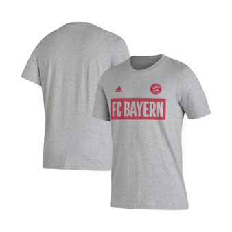 Men's Heathered Gray Bayern Munich Box T-shirt