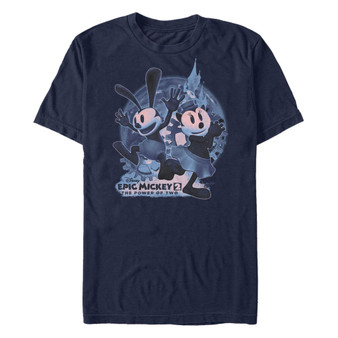 Men's Epic Mickey Oswald and Ortensia Moon Short Sleeve T-shirt