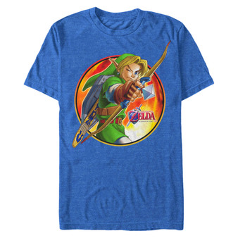 Nintendo Men's Legend of Zelda Archer Link Short Sleeve T-Shirt