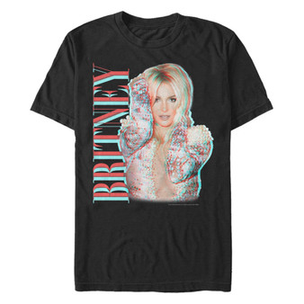 Men's Britney Spears Britney Exposure Short Sleeve T-shirt