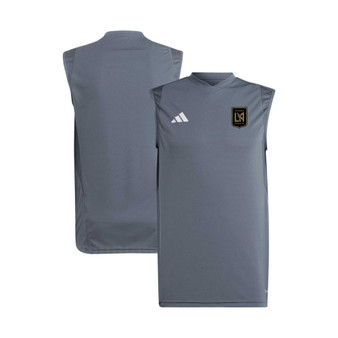 Men's Gray LAFC 2023 On-Field Sleeveless Training Jersey