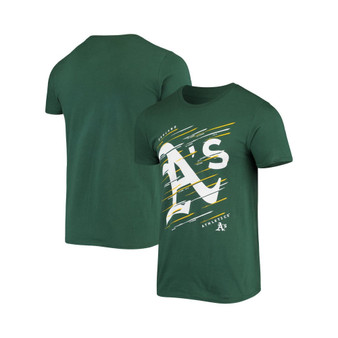 Men's Branded Green Oakland Athletics Team Streak T-shirt
