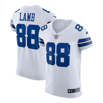 Men's CeeDee Lamb White Dallas Cowboys Vapor Elite Jersey