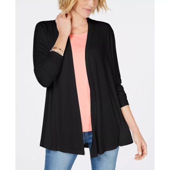 Draped Open-Front Cardigan, Created for Macy's