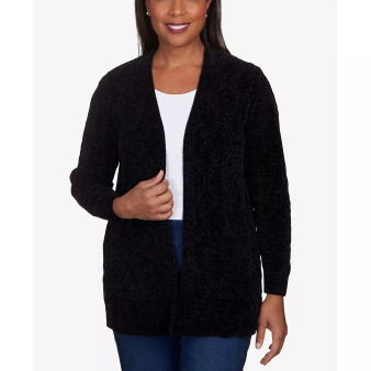 Women's Classics Chenille Long Open Cardigan