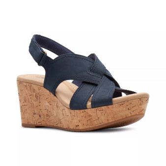 Women's Rose Erin Woven-Strap Wedge Sandals