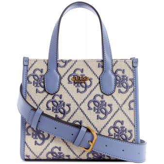 Silvana Monogram Double Compartment Mini Tote