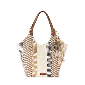 Women's Roma Woven Small Shopper
