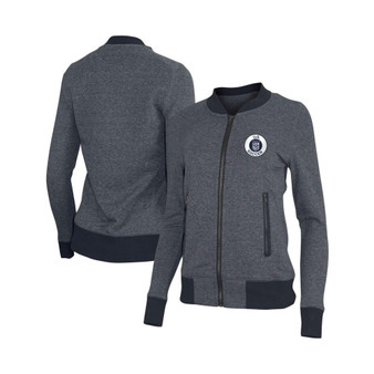 Women's 5th & Ocean by Navy USWNT French Terry Full-Zip Jacket