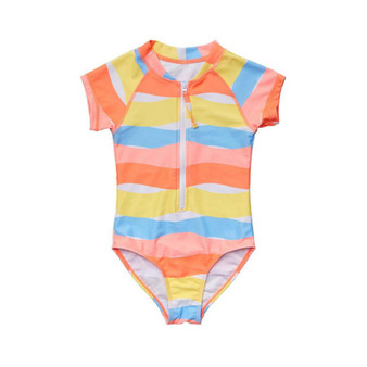 Toddler|Child Girls Good Vibes SS Surf Suit