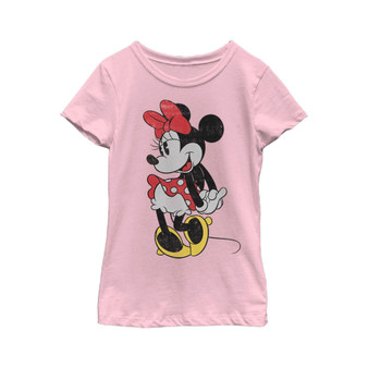 Girl's Mickey & Friends Retro Minnie  Child T-Shirt