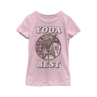 Girl's Star Wars Valentine's Day Yoda Best  Child T-Shirt