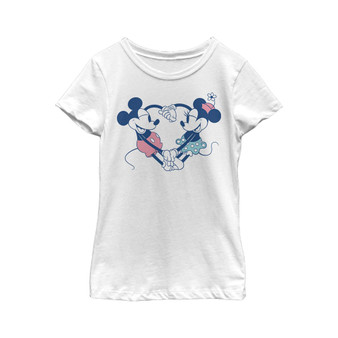 Girl's Mickey & Friends Pair of Lovers Child T-Shirt