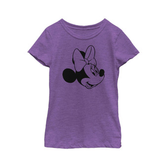 Girl's Mickey & Friends Simple Minnie  Child T-Shirt